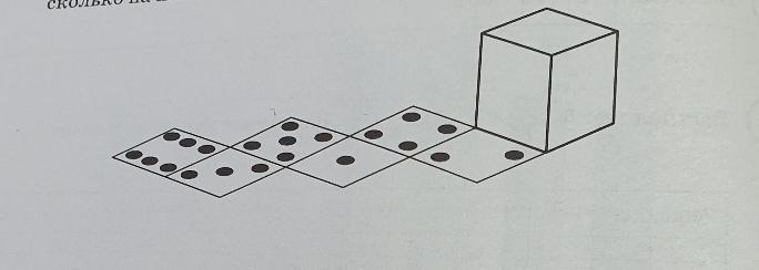 Игральный кубик прокатили по столу на рисунке изображен след кубика отметьте на