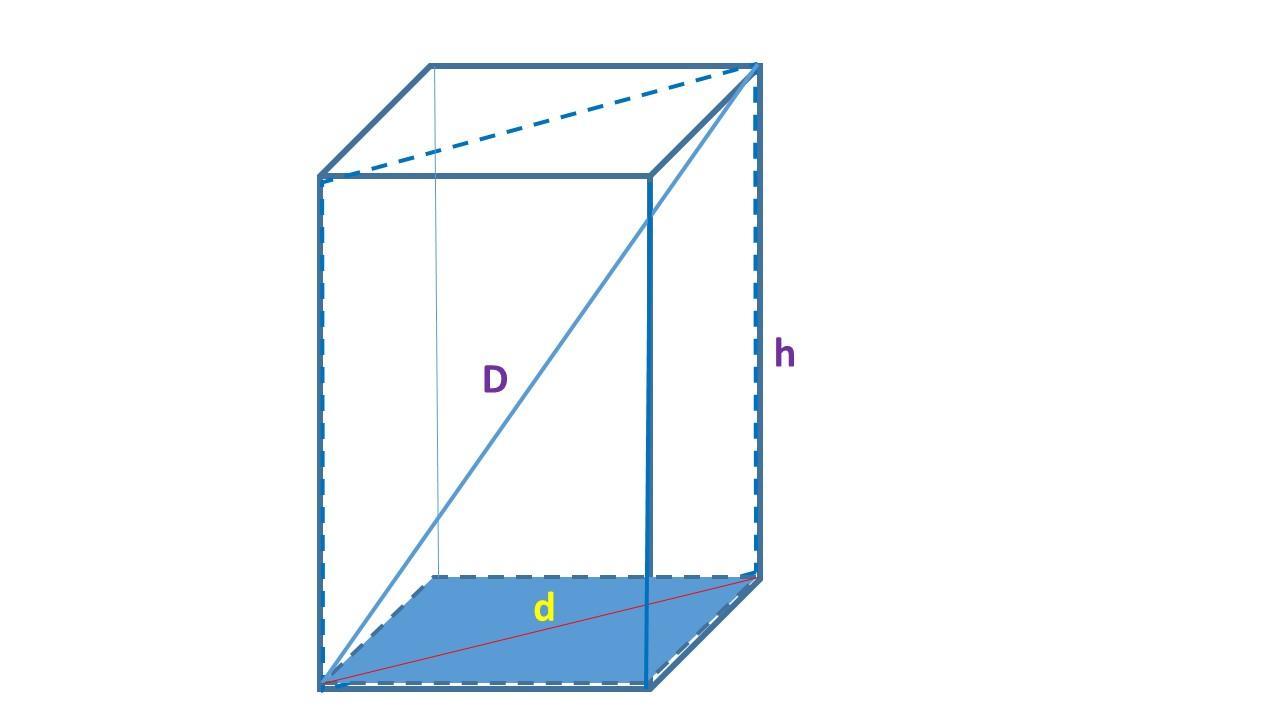 Параллелепипеда равные стороны. В прямоугольном параллелепипеде стороны основания равны 12. Угол наклона диагонали параллелепипеда к плоскости основания. Угол который образует диагональ Куба с плоскостью основания. В прямоугольном параллелепипеде стороны основания равны 12 и 5 см.