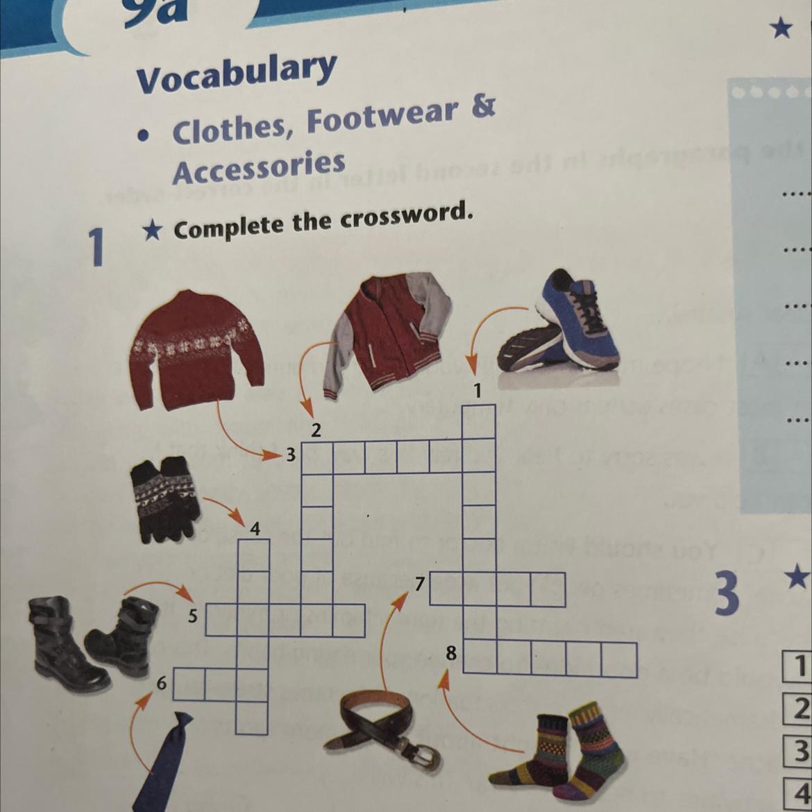 Solve the crossword 5 класс ответы. Vocabulary complete the crossword