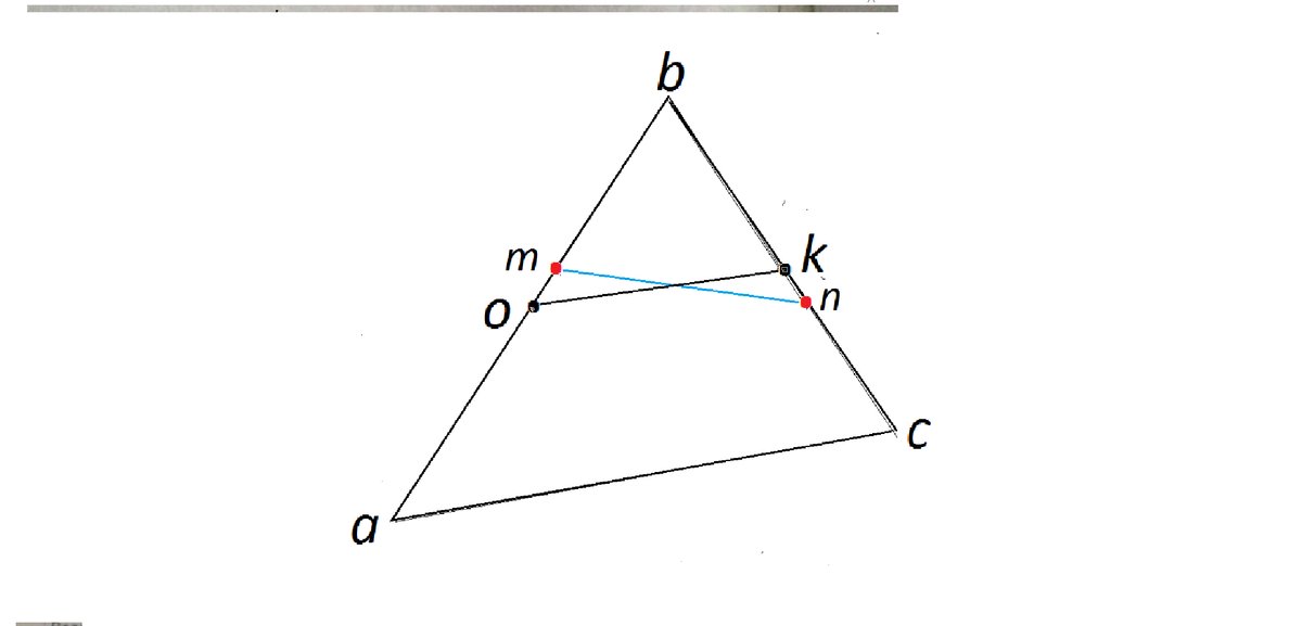 Прямая mn пересекает стороны. Прямая MN пересекает стороны ab и BC треугольника ABC. Прямая MN пересекает стороны ab и BC треугольника ABC В точках. MN пересекает ABC = ¿. Пересекает ли прямая MN ABC.