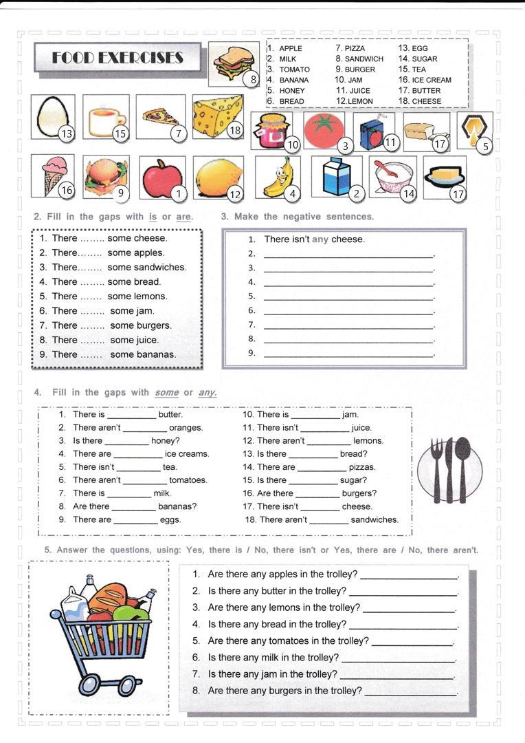 Worksheets 5 класс английский. Задания по англ на тему еда 3 класс. Упражнения на еду в английском языке 3 класс. Тема еда на английском упражнения. Упражнения по английскому языку на тему продукты.