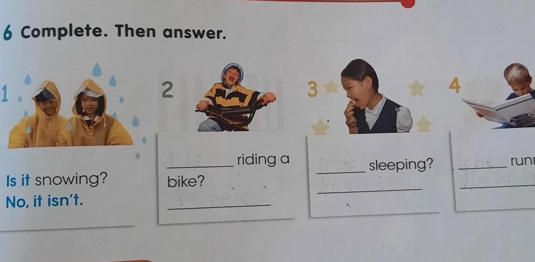 Complete with is are then answer the. Complete with is are then answer the