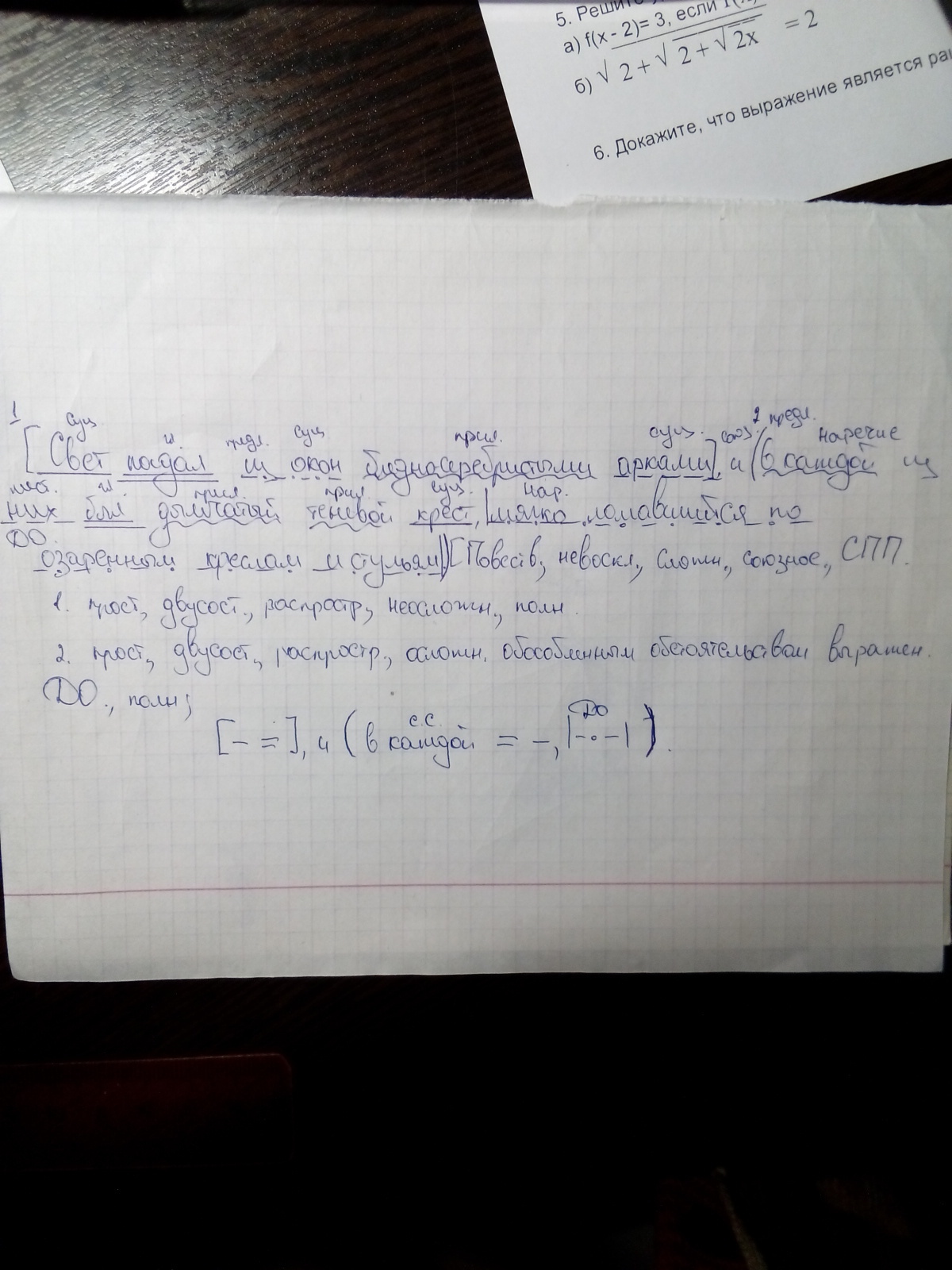 За окном медленно падал снежок и снежный ясный свет лежал на стенах комнаты