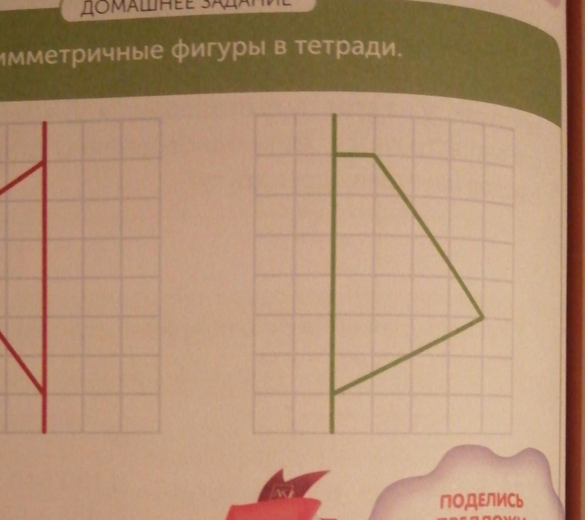 На рисунке 1 показаны фигуры симметричные