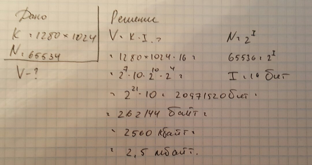 Какой объем видеопамяти необходим для хранения графического изображения 800 640 при глубине цвета 24