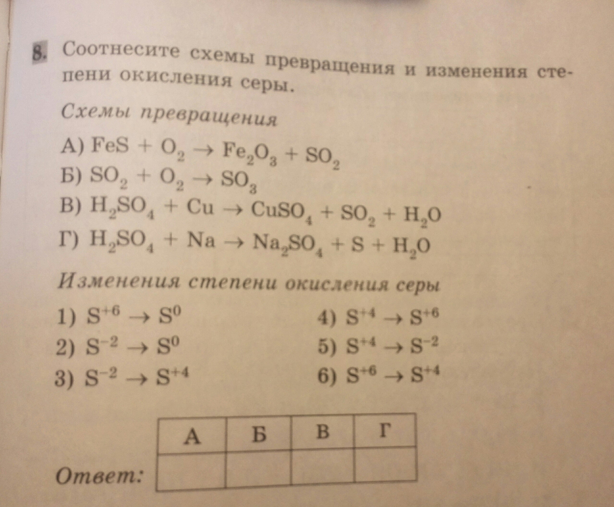 По данным схемам превращения веществ составьте схему перехода электронов для элементов у которых из