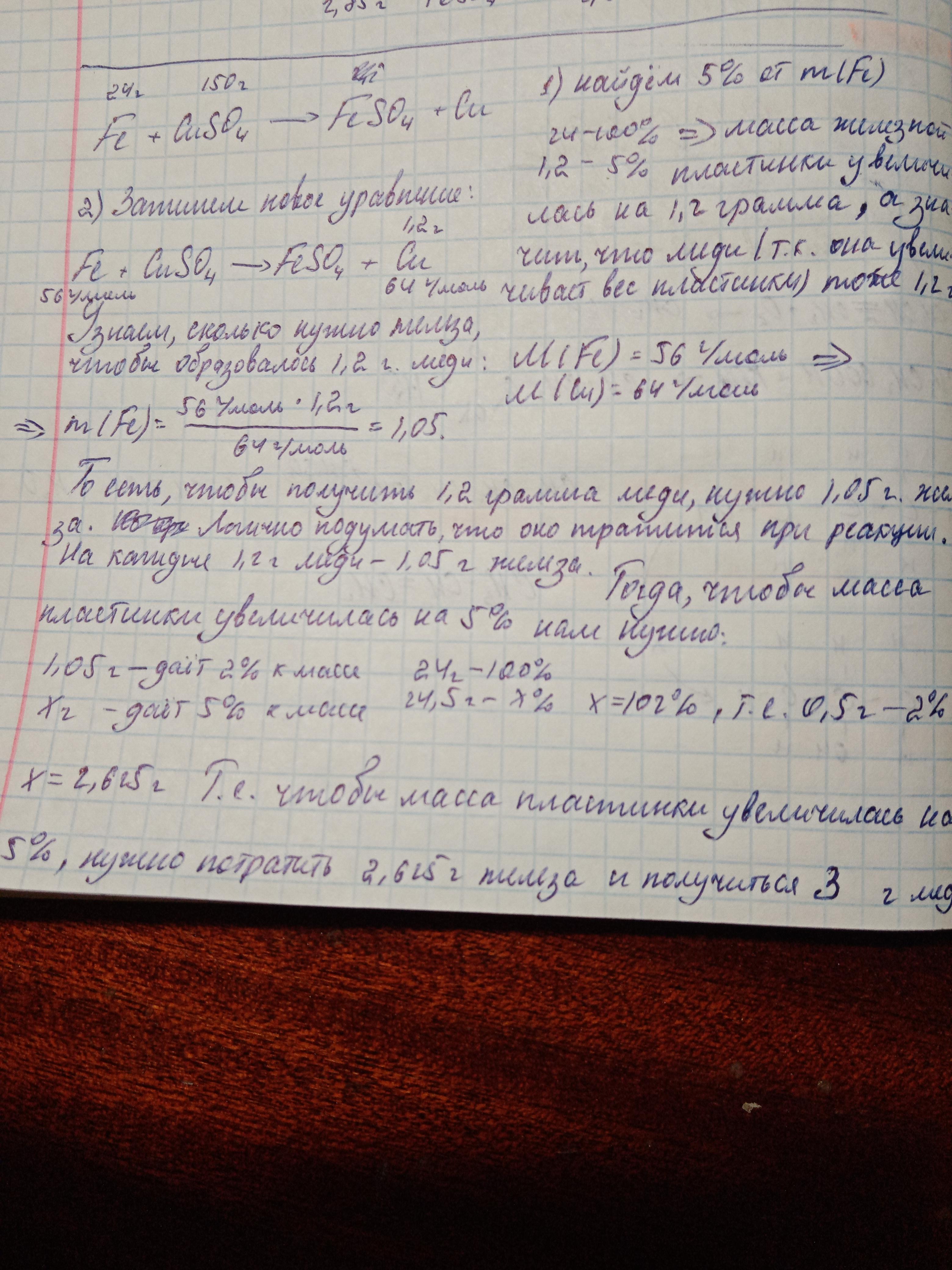 Железная пластинка массой 100 г. Железную пластинку массой 20.4 г поместили в раствор сульфата меди.