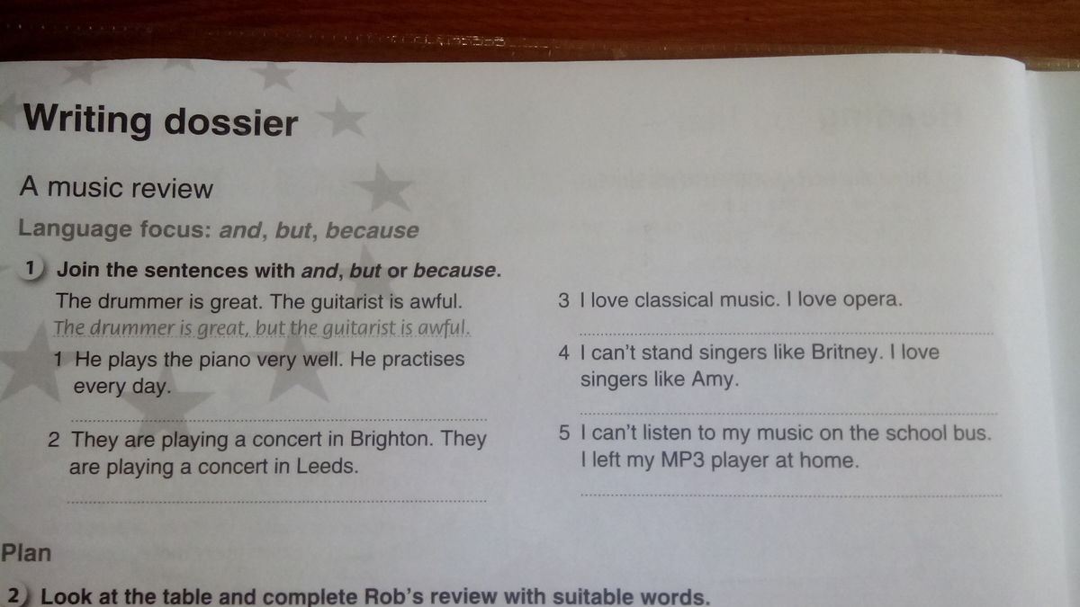Look and complete the words. Language Review 2 6 класс. Writing dossier на английском. Look at the Map and complete the sentences. Look at the Table and complete Rob's Review with suitable Words 7 класс.