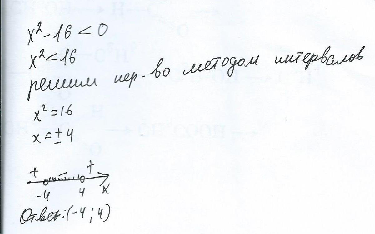 На каком из рисунков изображено решение неравенства 40x2 72x 32 0