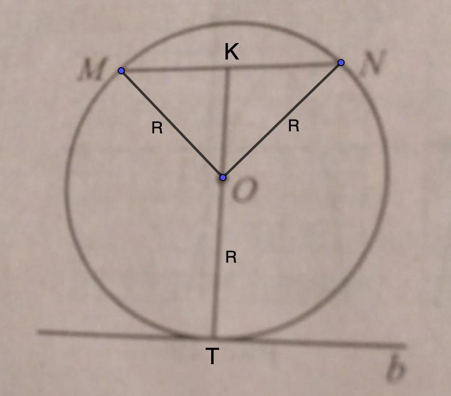 Радиус om окружности с центром o. Как нарисовать радиус окружности. Наибольшая хорда звездочки. Касательные перпендикулярны друг другу.