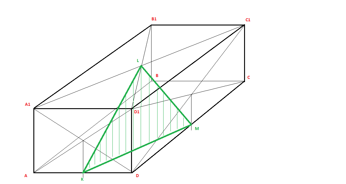 Параллелепипед пересечения. Пересечение по диагонали рисунок. Рёбра выходящие из вершины. Верхняя диагональ.