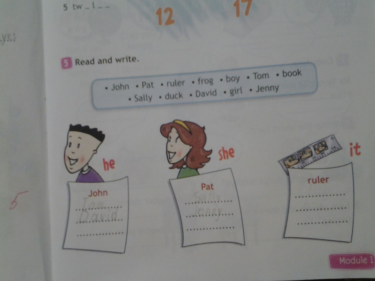 Think read and write