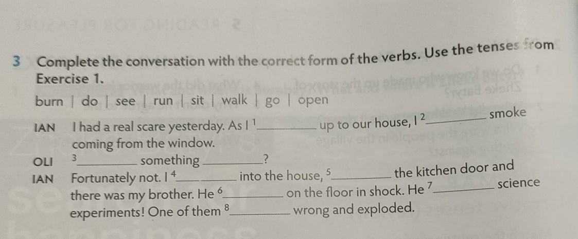 Complete the conversation using the verb be. Complete the conversation using the verb be