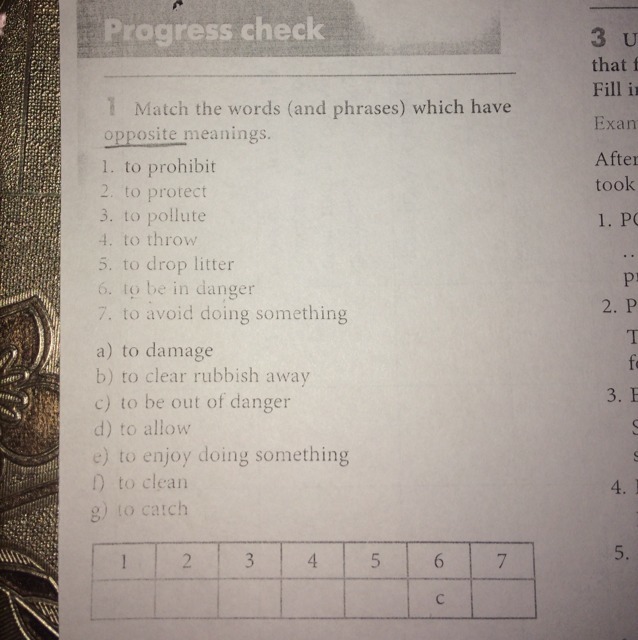 Английский язык 8 класс progress check 6