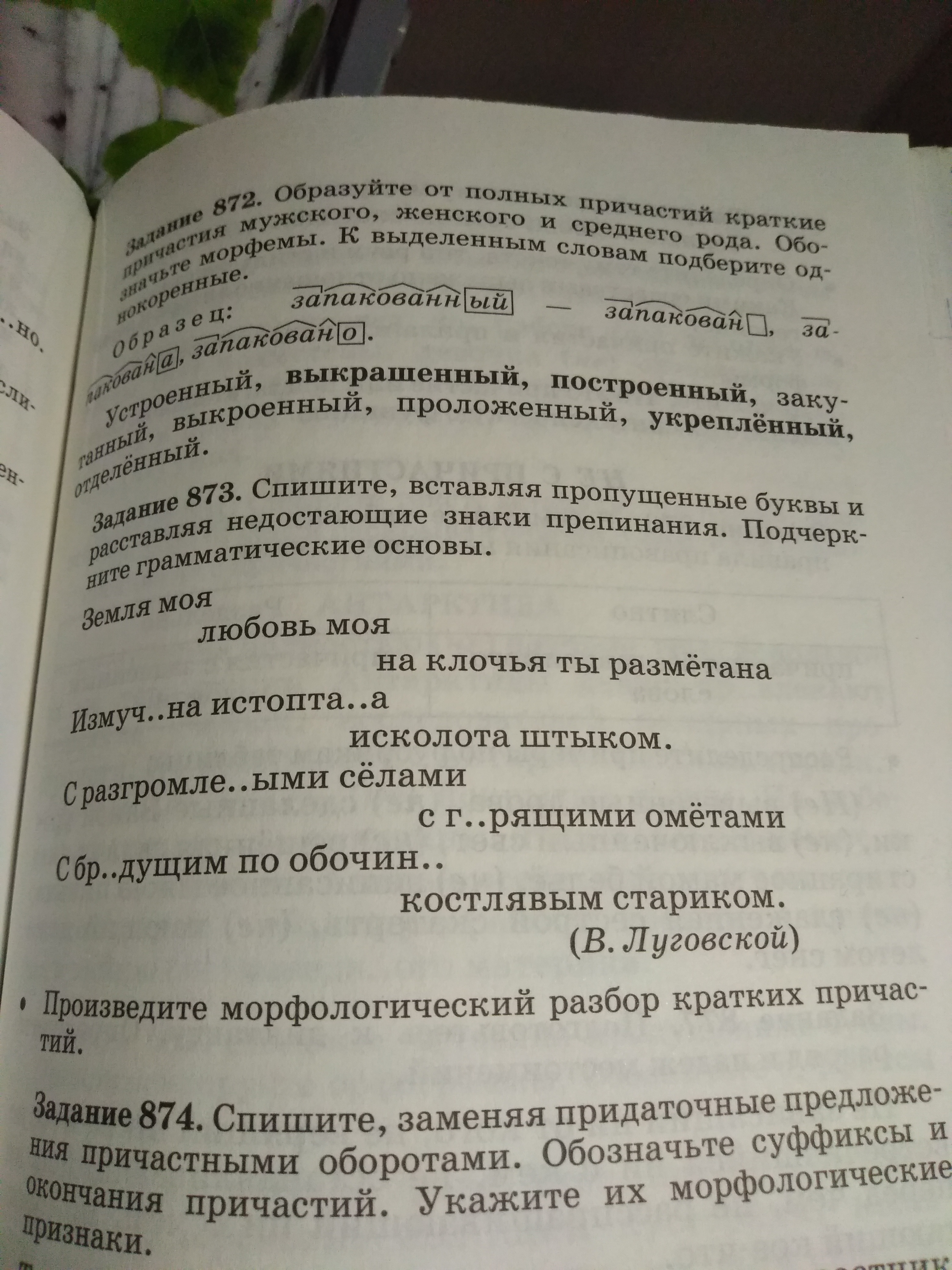 Спишите подчеркивая грамматические основы расставляя пропущенные выделительные