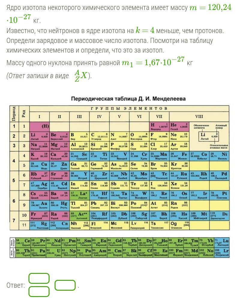 Таблица менделеева число протонов. Таблица изотопов химических элементов. Нейтроны в таблице Менделеева. Массовое число элемента в таблице. Массовое число химического элемента.