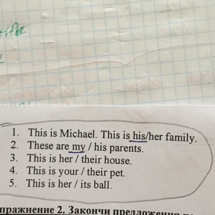 This 5 предложений
