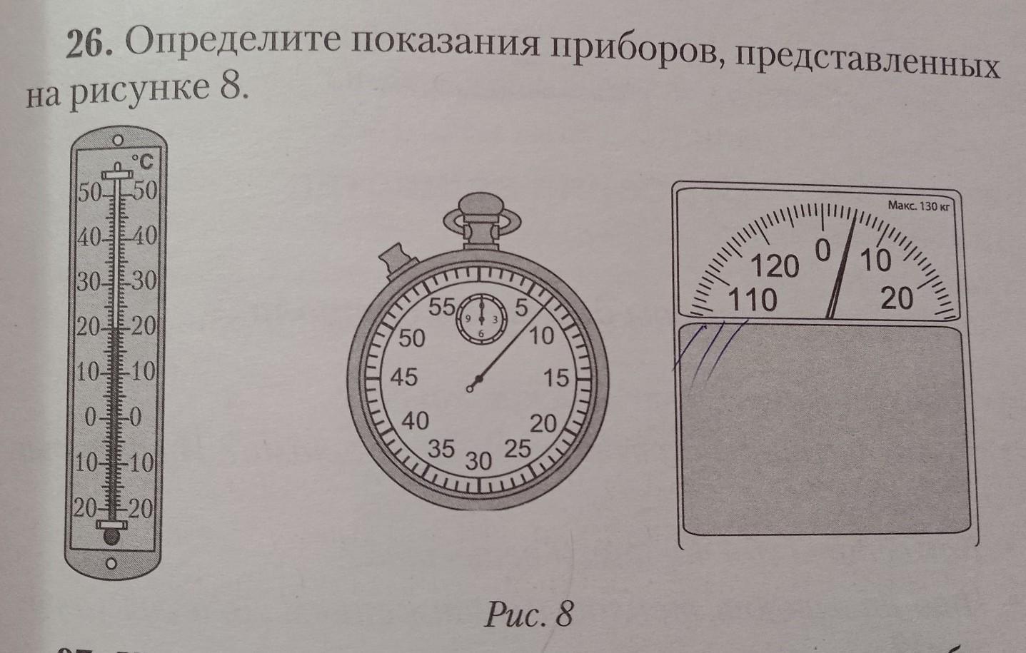 Как определить показание
