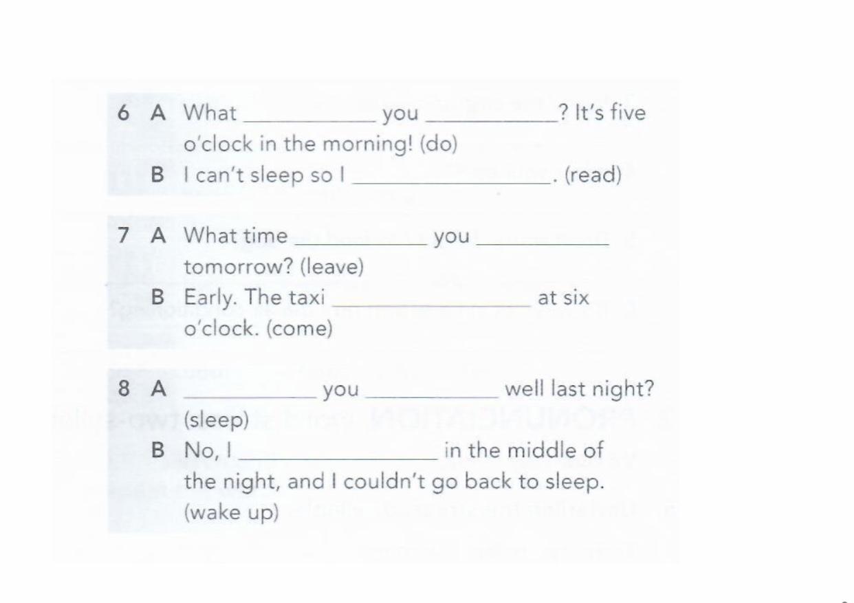 Contractions where possible. Contractions where possible
