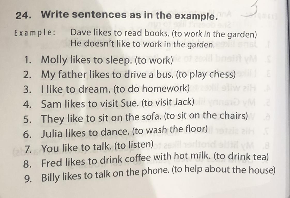 As as sentences.