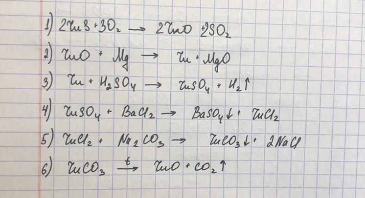 Дана схема превращений zno zncl2 zn oh 2 zno zn znso4 превращение 4