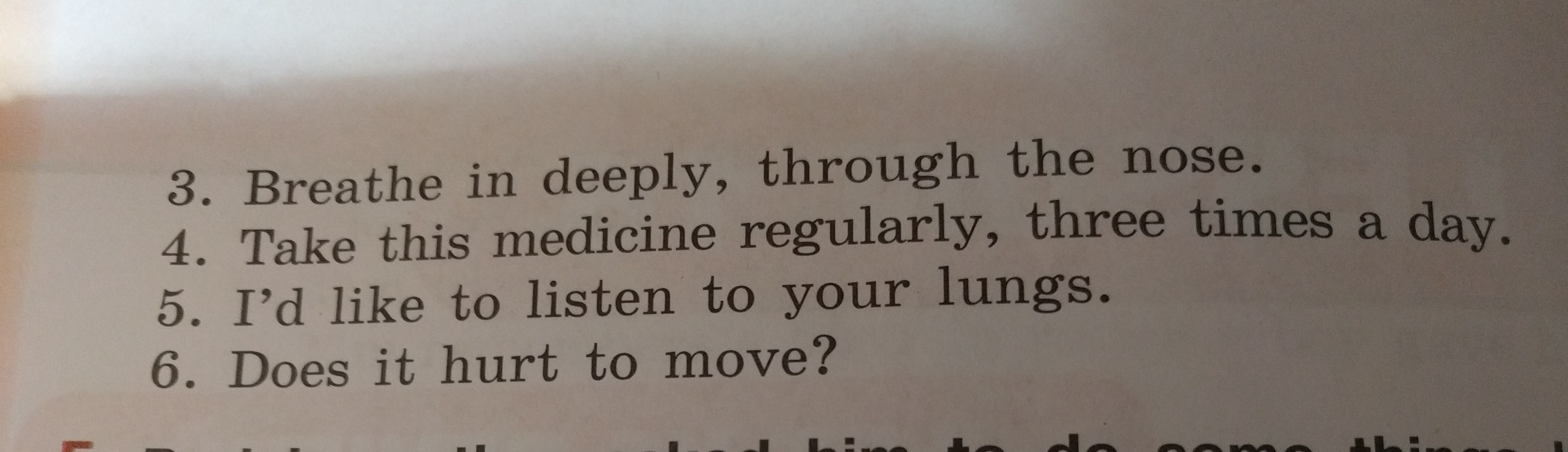 Mary fell ill the Doctor came.