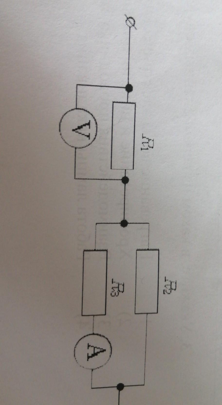 Определите по рисунку напряжение на концах проводника r2 6 ом 5 ом