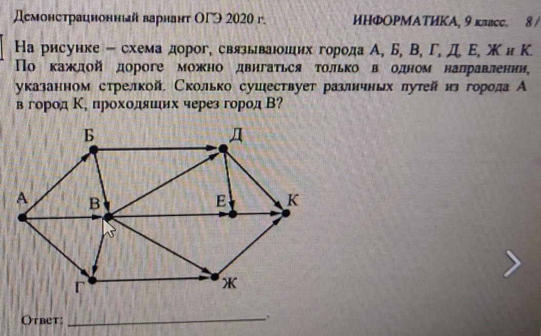 На рисунке 5 указано направление