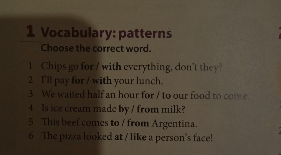 Vocabulary 1 choose the correct word. Patterns Vocabulary. Цитата "everything that doesn't Kill us mutates and tries again".