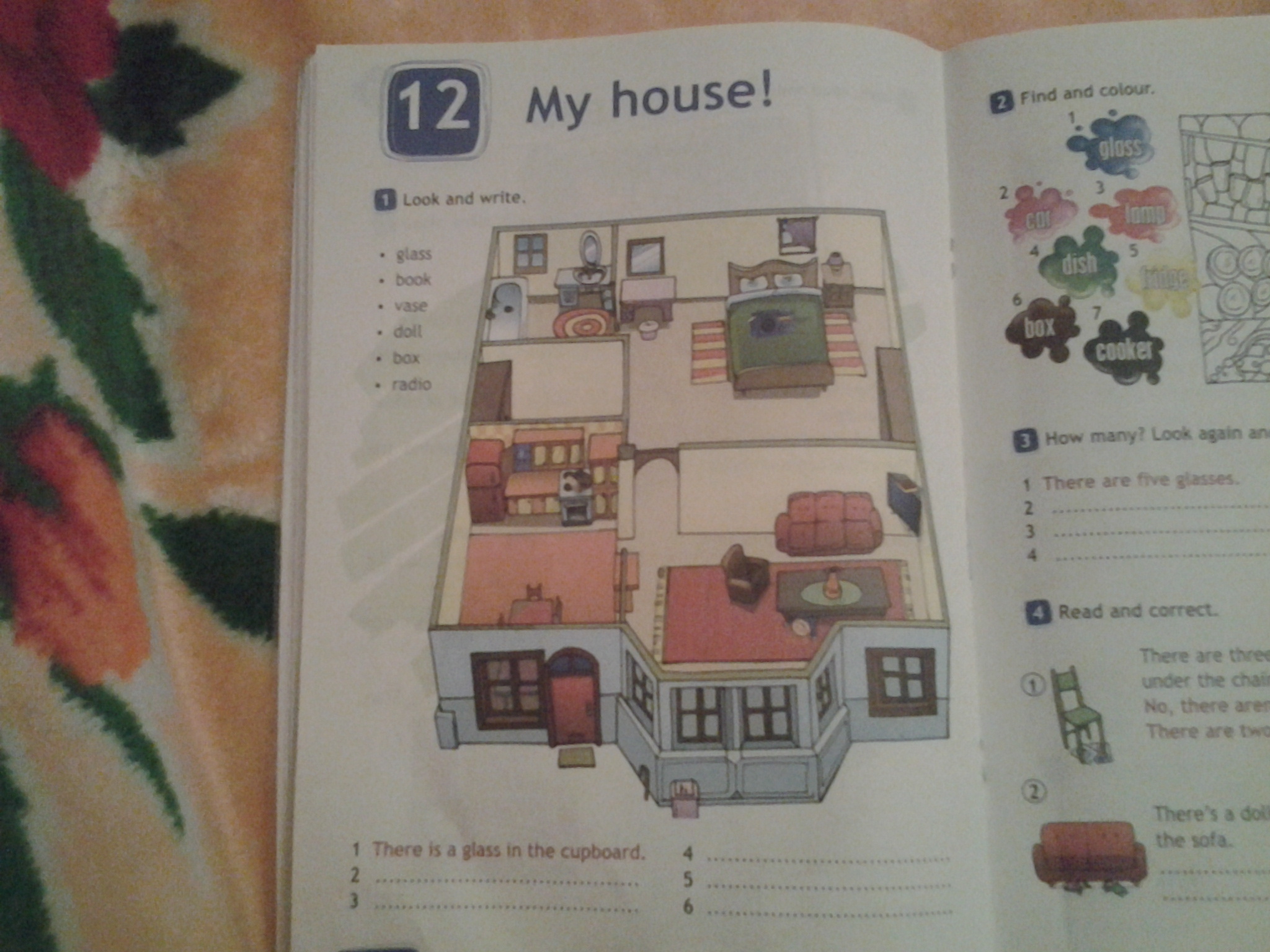 12 my house 3 класс рабочая тетрадь. Английский язык look and write. Look and write 3 класс. Английский язык 3 класс рабочая тетрадь проект my House. Английский язык 3 класс look and write.