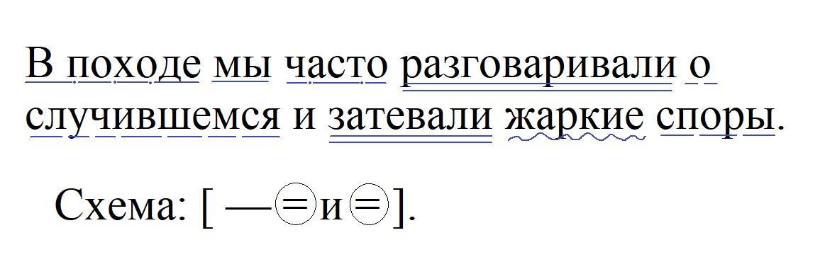 В походе мы часто разговаривали