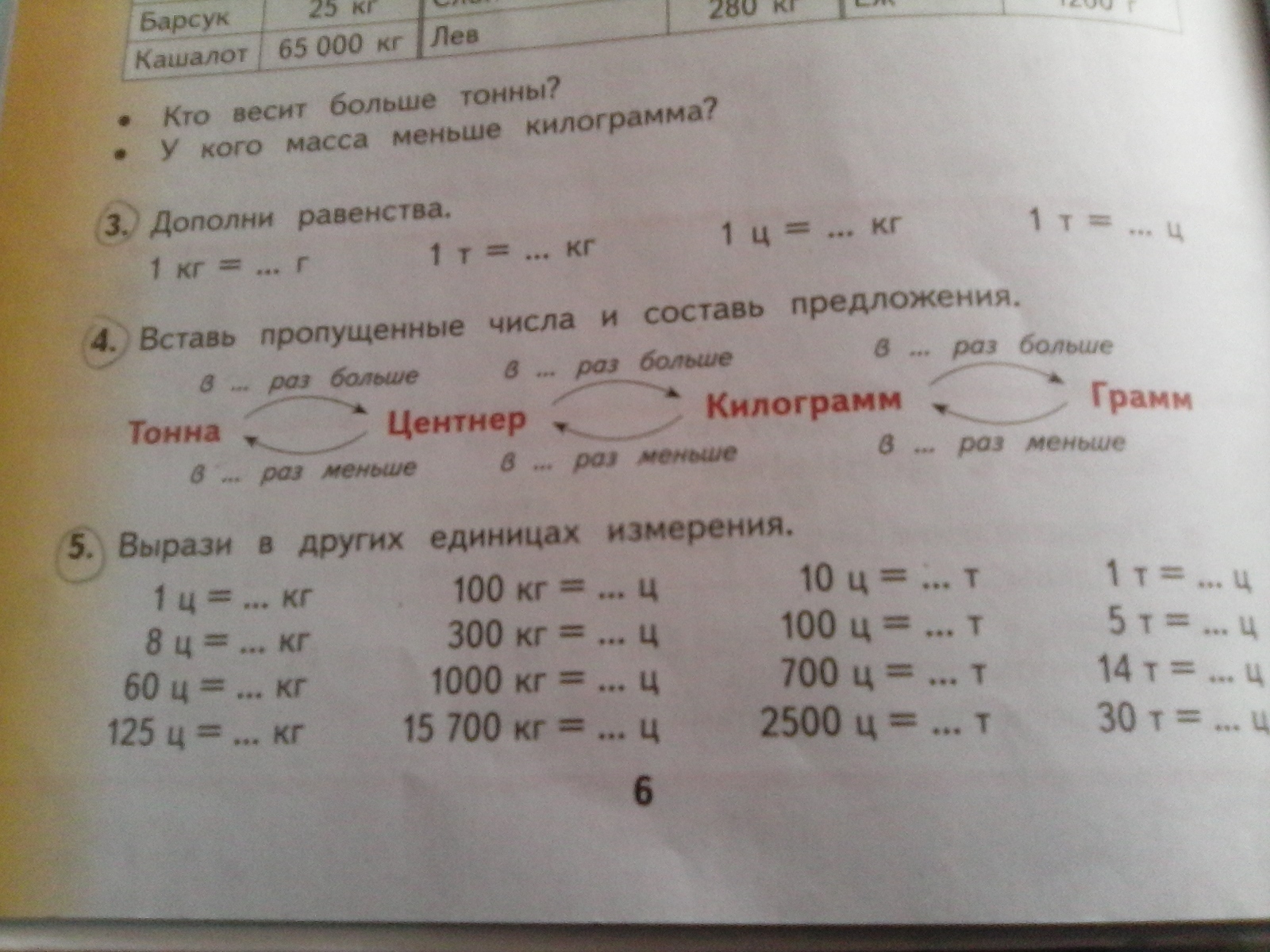 Номер 4 и 5