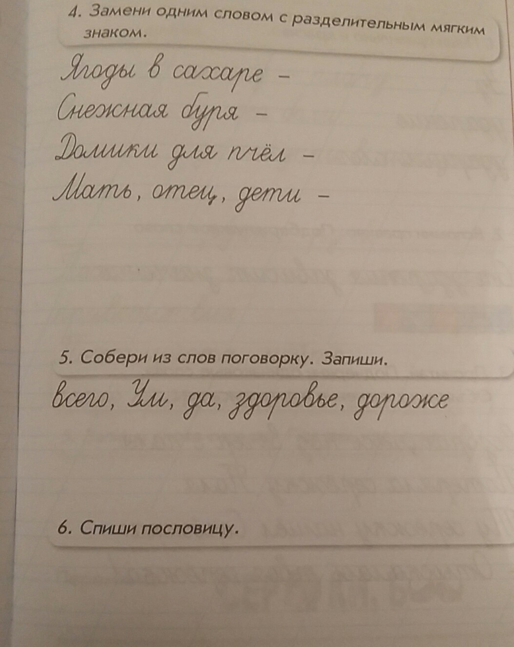 Пословицы с ь и ъ. Пословицы с разделительным мягким.