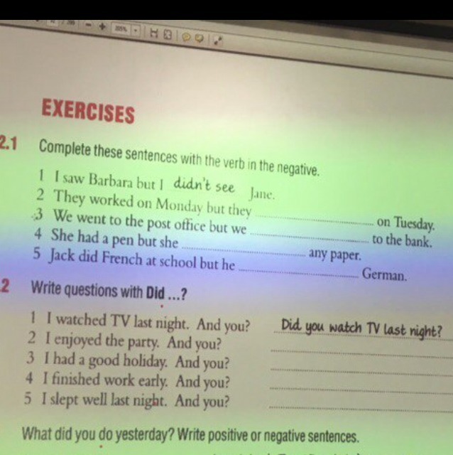 Read and write what susan did and didn't do yesterday 4 класс. Write what you will do 6 класс. Write that nancy didn't do what mike did yesterday see exercise 2 перевод. Write what you will do 6 класс. Can see.