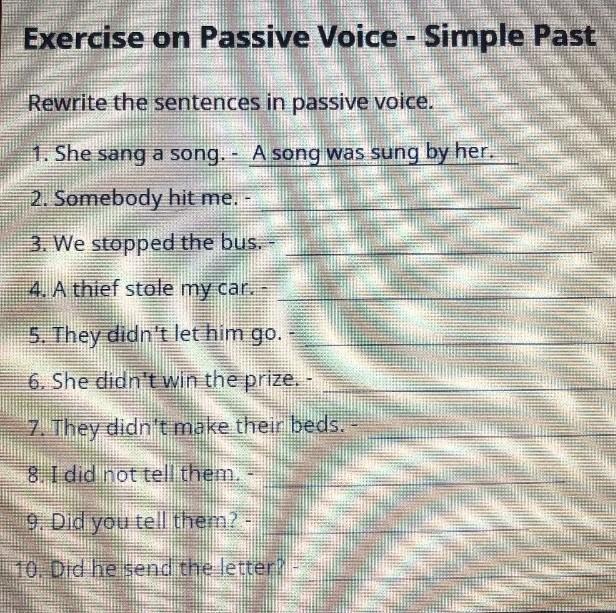 Rewrite this sentence in passive voice. Rewrite the sentences in the Passive Voice. Passive Voice Rewrite the sentences in Passive. Rewrite the sentences in Passive Voice i. Rewrite the sentences in Passive she Let us into the Gallery ответы.