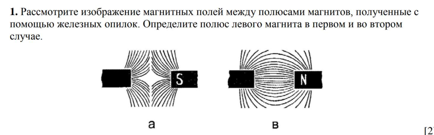 Зарисуйте себе магнитную линию как на рисунке показано направление магнитной линии в точке а