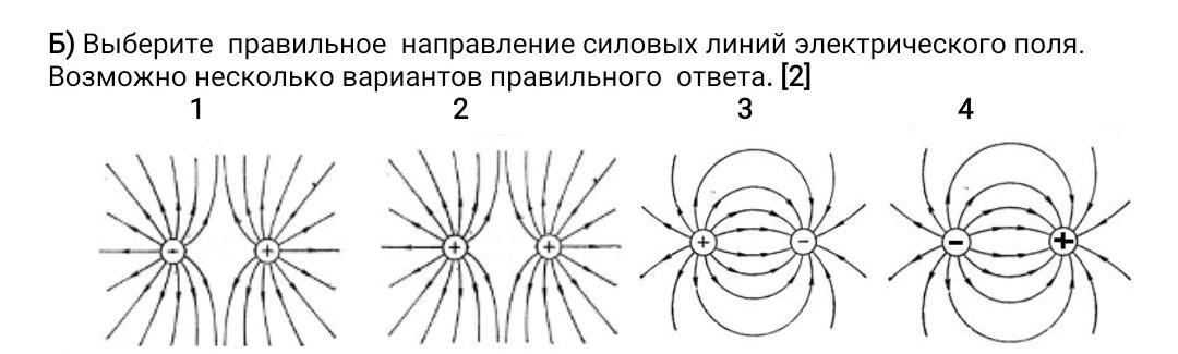 На рисунке изображены силовые линии. Указать правильное направление силовых линий электрического поля. Направление силовых линий в линии СВЧ со штырём. Силовые линии схема пояснение что есть что.