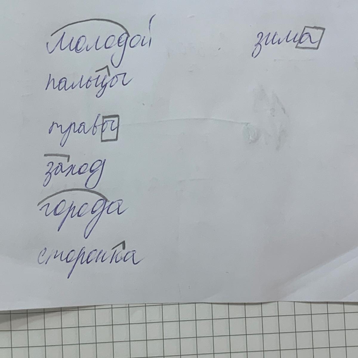 В каком слове есть нулевое окончание молода гербарий зверобой одежды рисует