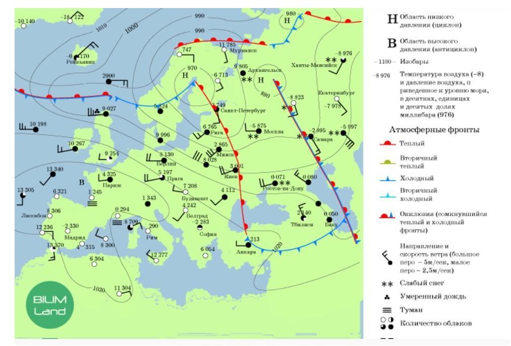 Песня 140 направление ветра. Синоптическая карта. Направление и скорость ветра на синоптической карте. Скорость ветра на синоптической карте. Направление ветра на синоптической карте.