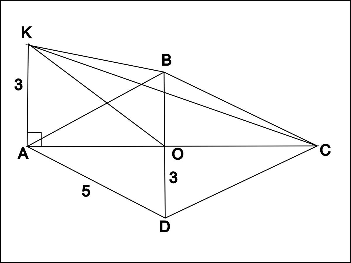 Проекция ромба. Отрезок АВ- перпендикуляр к плоскости ромба АВСД. Отрезок ka длиной 3 см перпендикуляр к плоскости ромба ABCD. Перпендикуляр в ромбе. Перпендикуляр к плоскости ромба.