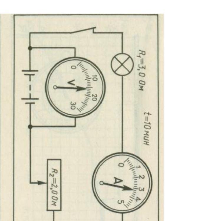 Силу тока в цепи измеряют с помощью амперметра шкала которого изображена на рисунке 124