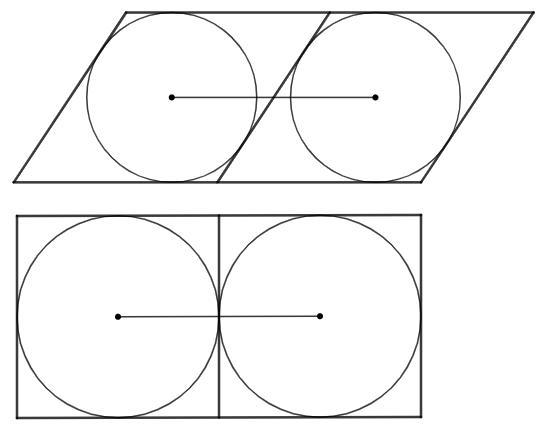 Окружность касается параллелограмма. Параллелограмм в 2 окружностях. Две окружности между параллельными прямыми. Свойства двух касающихся окружностей.