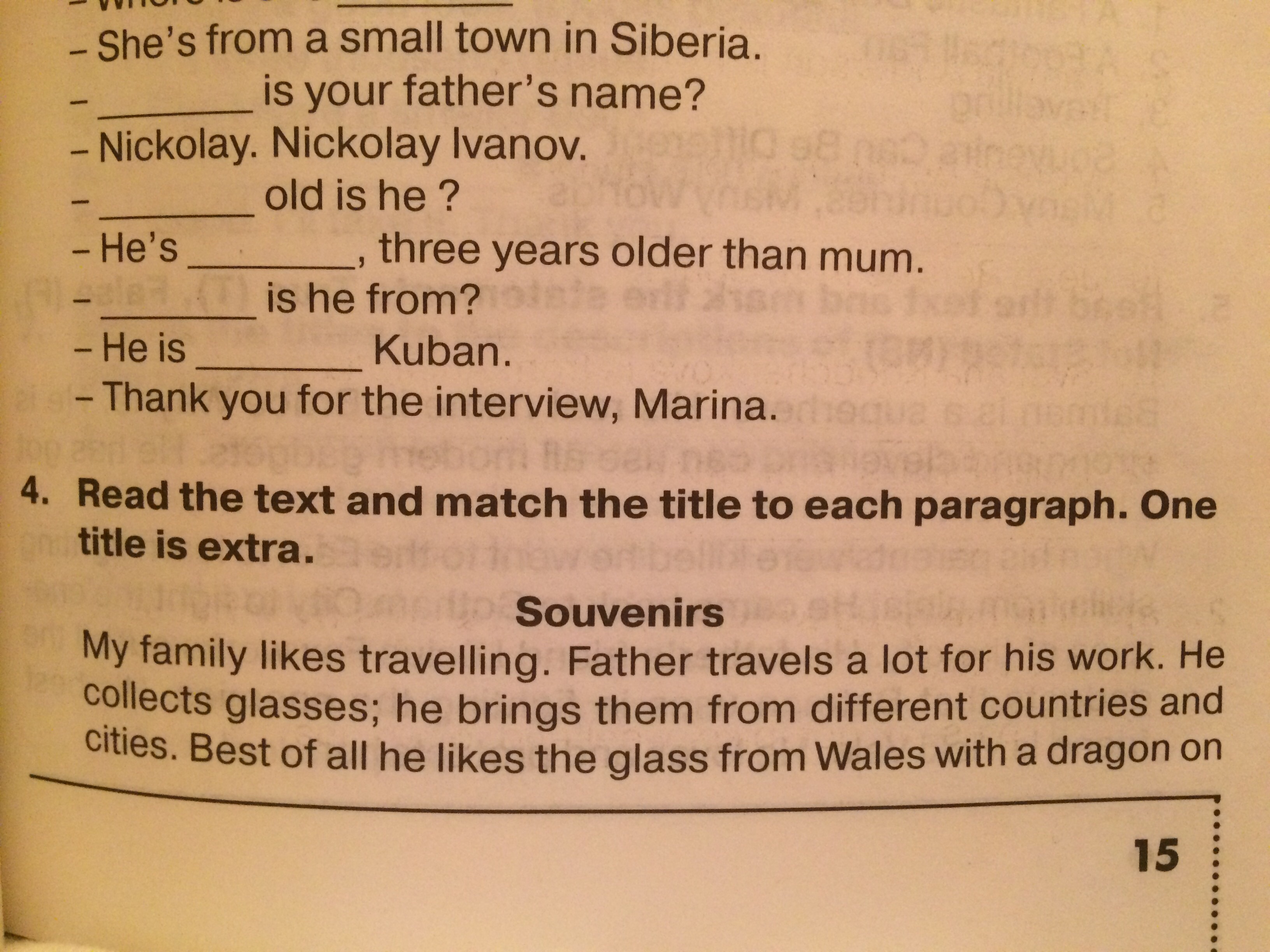 Text match. Read the text and Match the title to each paragraph one title is Extra перевод. Read the text and Match the titles to each paragraph one title is Extra my Family likes travelling ответы. Read the text and Match the title to each paragraph one title is Extra my Family likes travelling. Текст Souvenirs 5 класс read the text and Match.