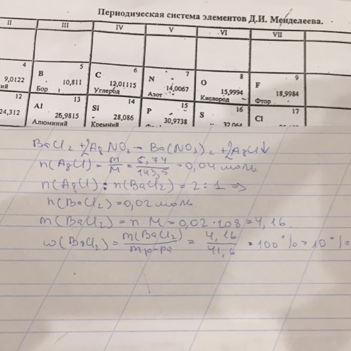 При сливании раствора хлорида бария. Раствор нитрата серебра с раствором хлорида магния уравнение.