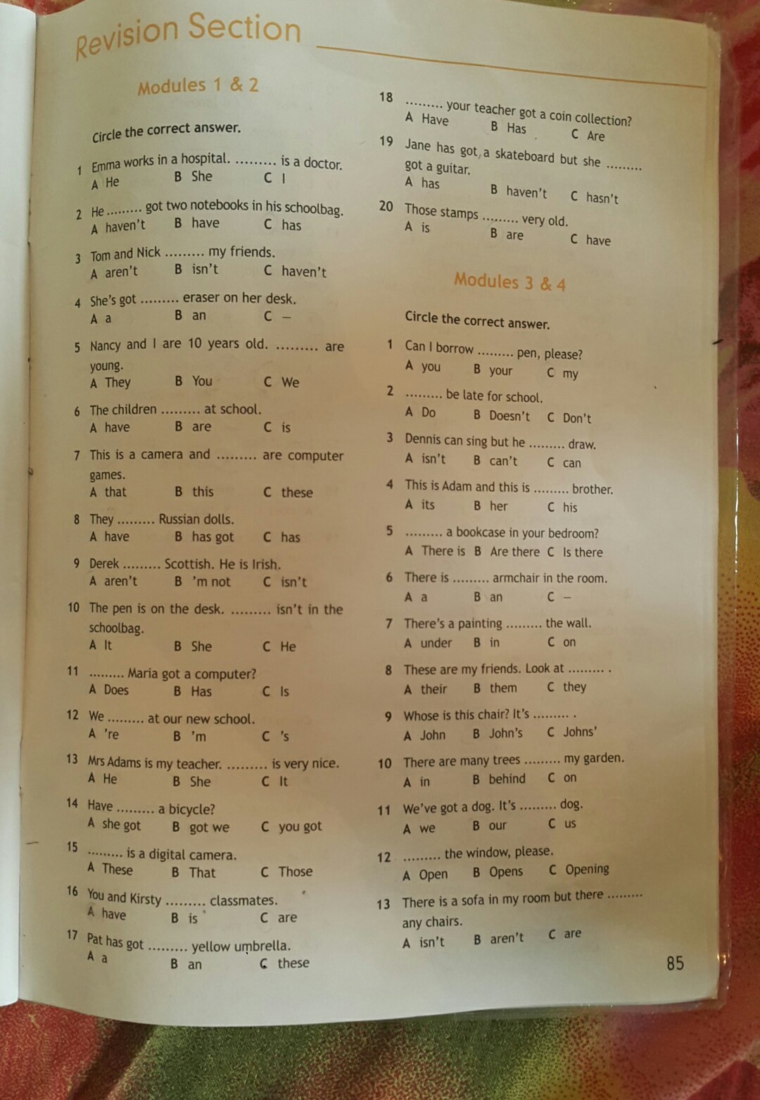 Ответы на модуль 2. .Revision Section 5 6 модуль. Circle the correct answer 6 класс. Английский circle the correct answer. Revision Section 5 класс ответы Modules.