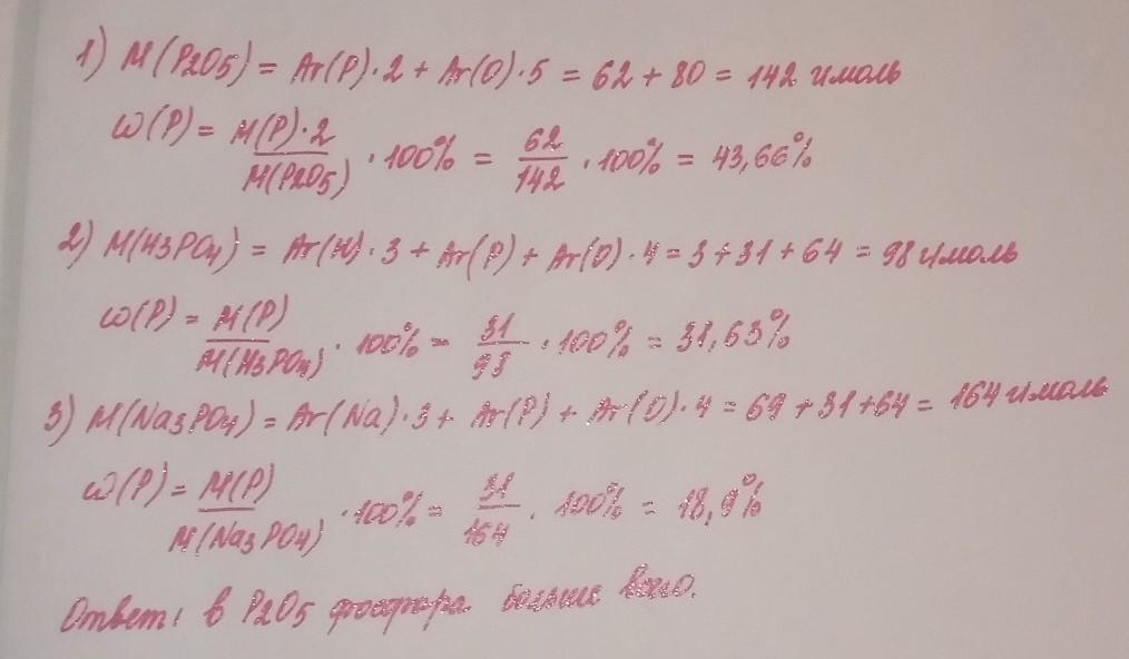 Вычислите массовую долю фосфора в гидрофосфате аммония
