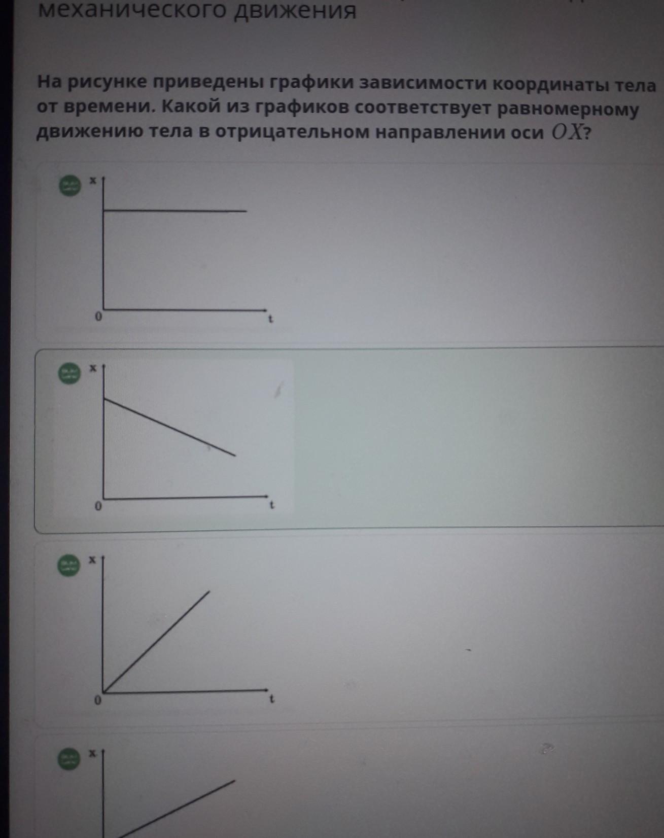 На рисунке приведены графики зависимости координаты. Какой график соответствует равномерному движению. Какой из графиков соответствует равномерному движению. Какой какой из графиков соответствует равномерному движению.
