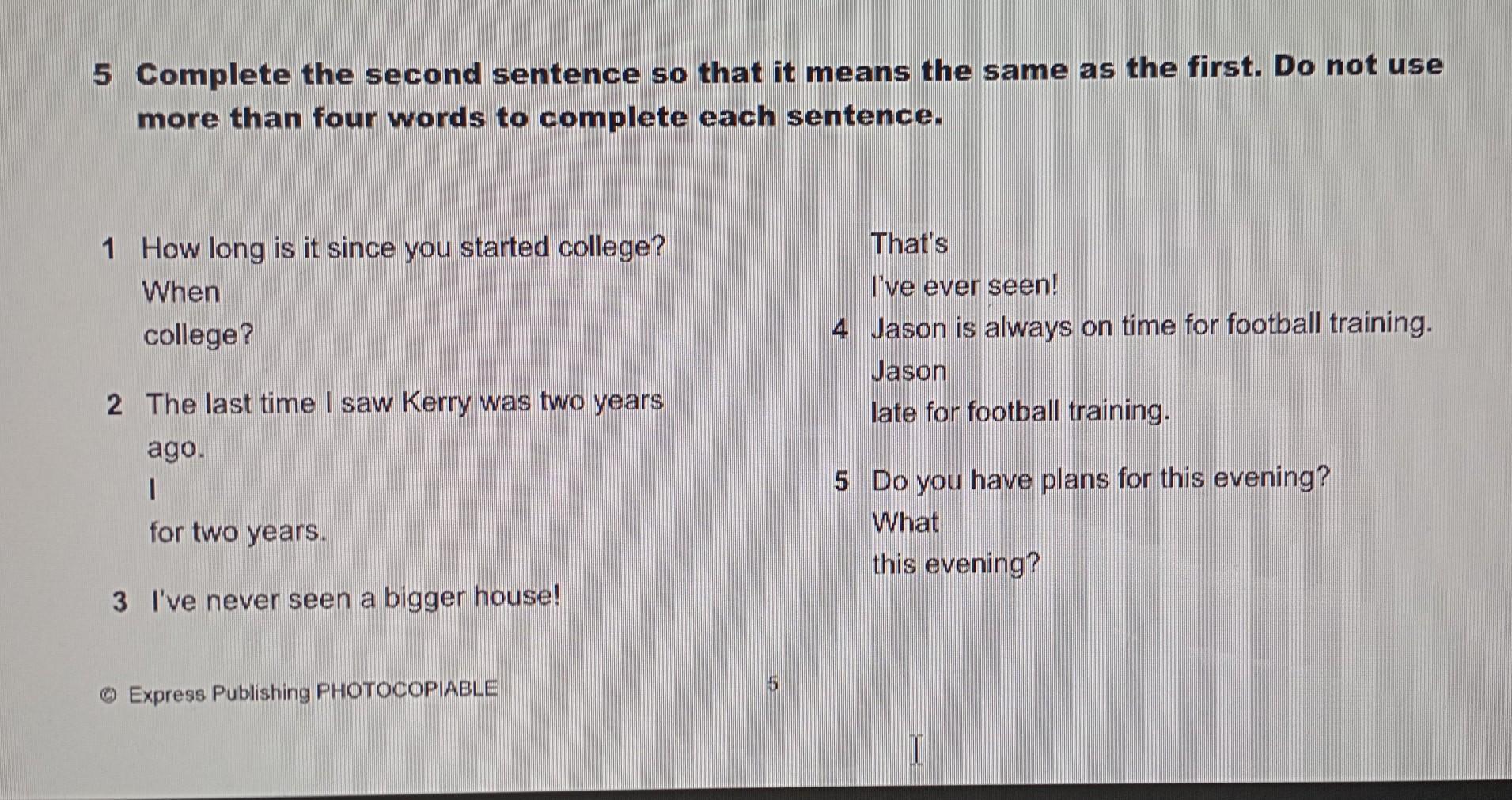 Complete each sentence so that it. Complete each sentence so that it