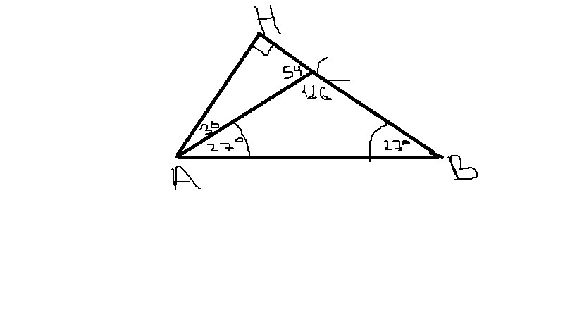 Угол между высотами тупоугольного треугольника. Найти внешний угол основание аб угол а 23 угол в 37.
