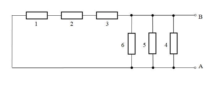 Перемычка в схеме электрической цепи. Цепь с перемычкой четырьмя резисторами. Перемычка в электрической цепи с резисторами. Перемычка в Эл цепи.